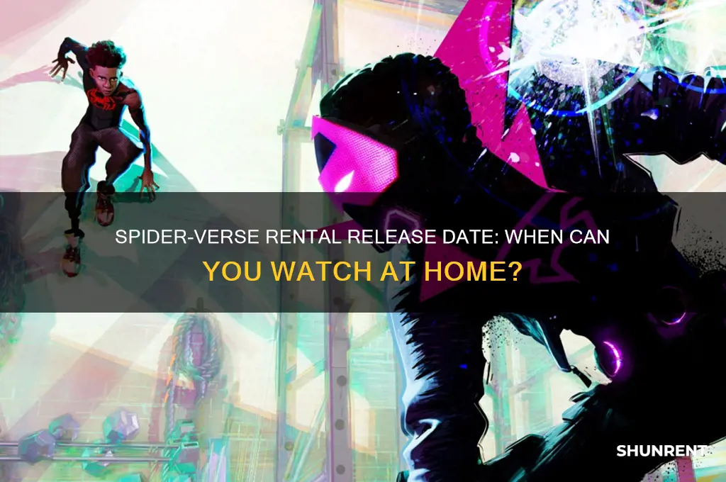 when is spider verse going to be able to rent