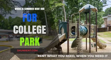 Summer Rent Due Dates for College Park Housing: What to Know