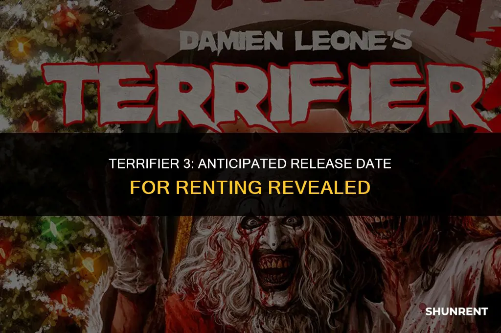 when is terrifier 3 available to rent