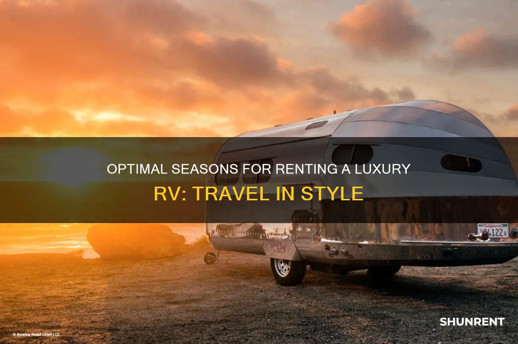 when is the best time to rent a luxury rv