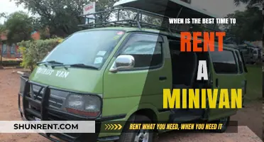 Perfect Timing: When to Rent a Minivan for Maximum Convenience