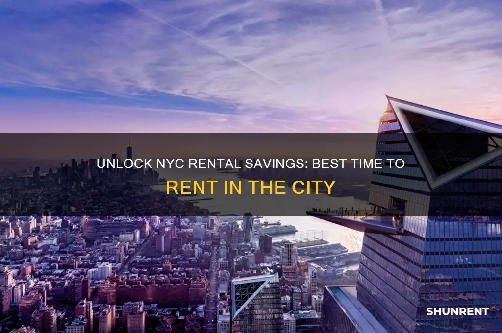 when is the best time to rent in nyc