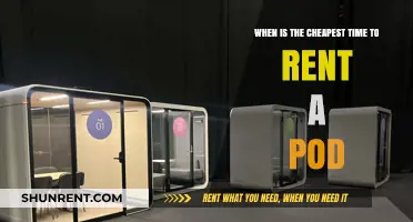 Save Big: Discover the Cheapest Time to Rent a Pod