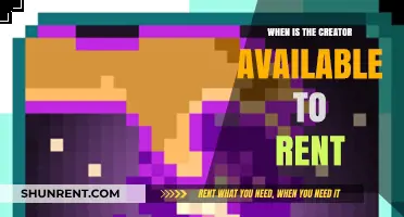 Renting the Creator: Availability and Scheduling Insights
