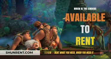 Unraveling the Mystery: When Will 'The Croods' Be Available for Rent?