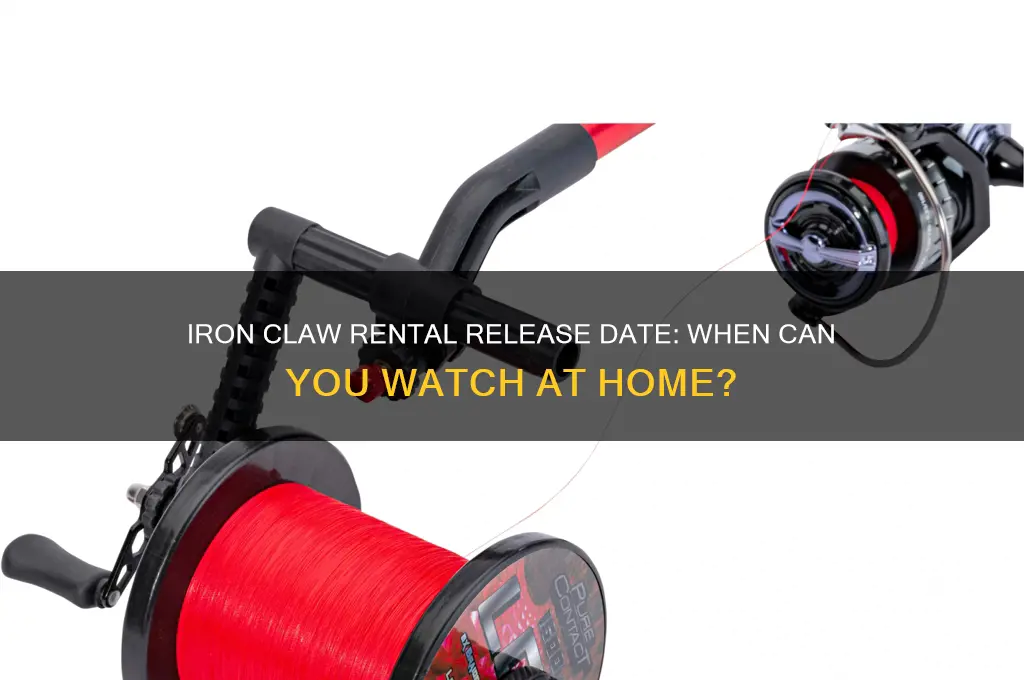 when is the iron claw available to rent