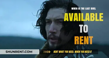 When Can You Rent 'The Last Duel'? Availability Dates Revealed