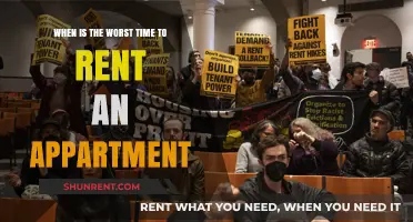 Avoid These Months: The Worst Time to Rent an Apartment