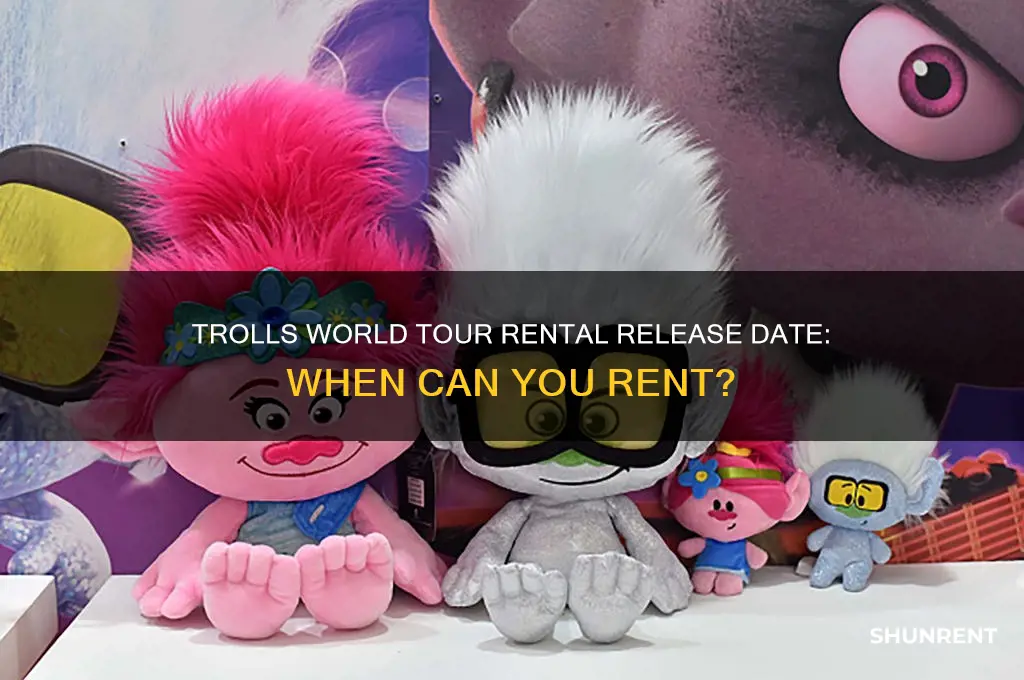 when is trolls world tour available for rent