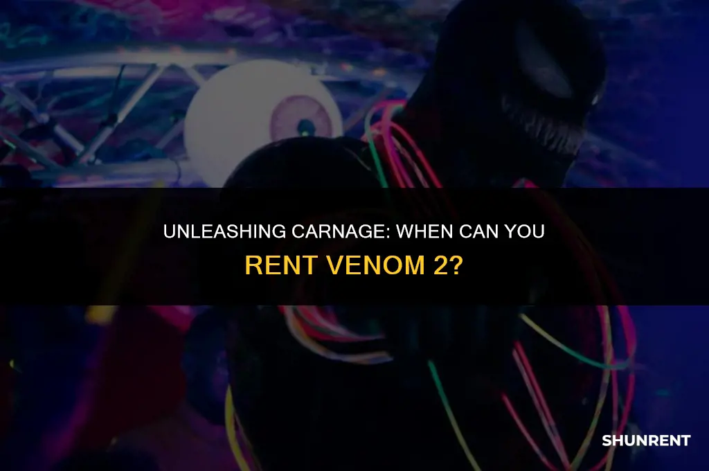 when is venom 2 available for rent