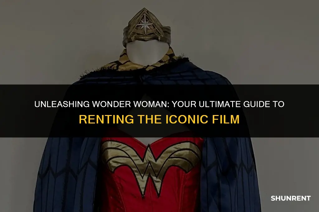 when is wonder woman available to rent