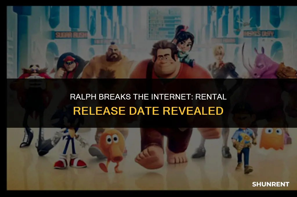 when is wrecked ralph available to rent