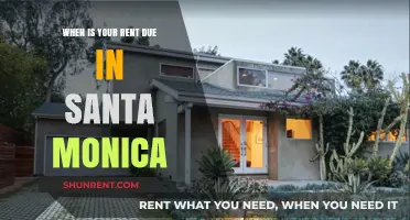 Santa Monica Rent Due Dates: Understanding Your Lease Payment Schedule