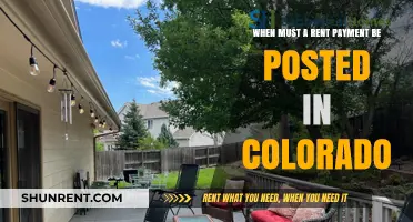 Colorado Rent Payment Posting Deadlines: What Tenants and Landlords Need to Know