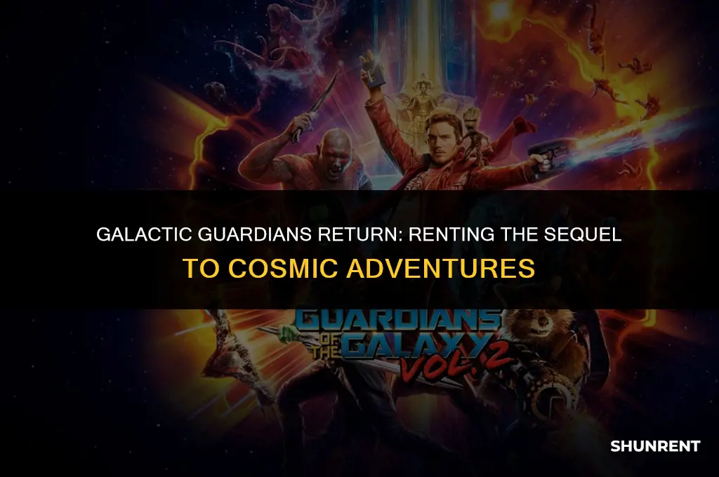 when rent guardians of the galaxy 2