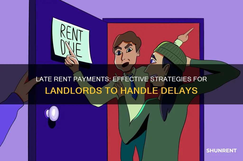 when rent is late what should landloard do