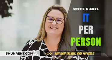 Is Rent Listed Per Person? Decoding Rental Ads for Clarity