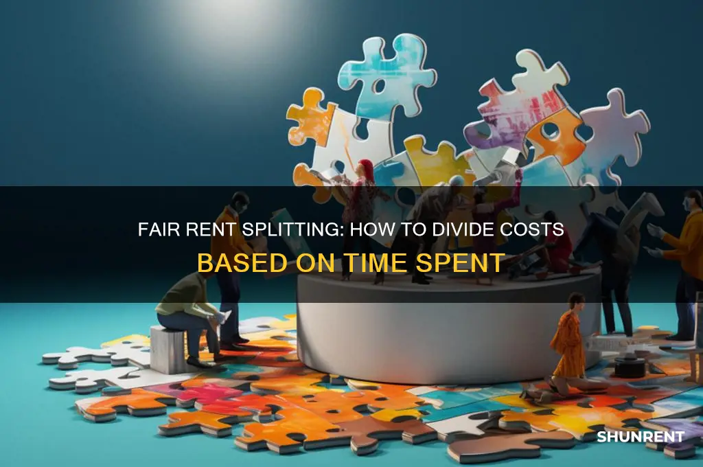 when rent is split by the time youve been there