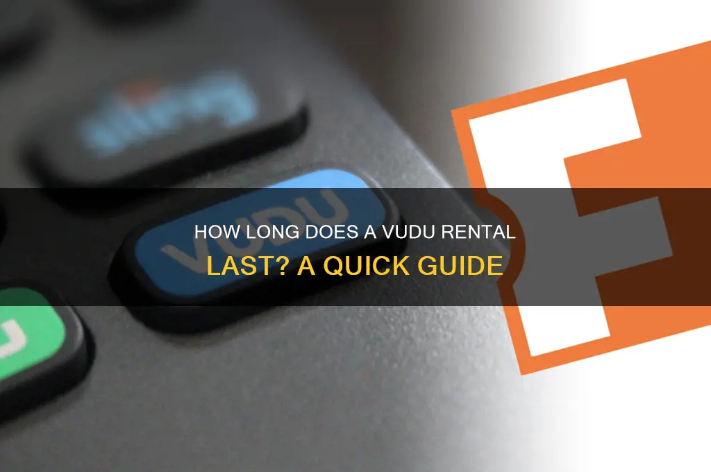 when rent on vudu how long does it last