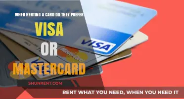 Visa or Mastercard: Which Card Do Rental Companies Prefer?