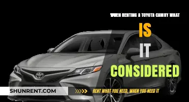 Renting a Toyota Camry: Understanding Its Classification and Benefits