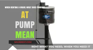 Understanding Propane at Pump When Renting a U-Haul Truck