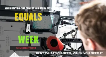 Understanding Cine Camera Rental: Weekly Rates and Duration Explained