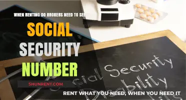 Renting 101: Why Brokers Ask for Your Social Security Number