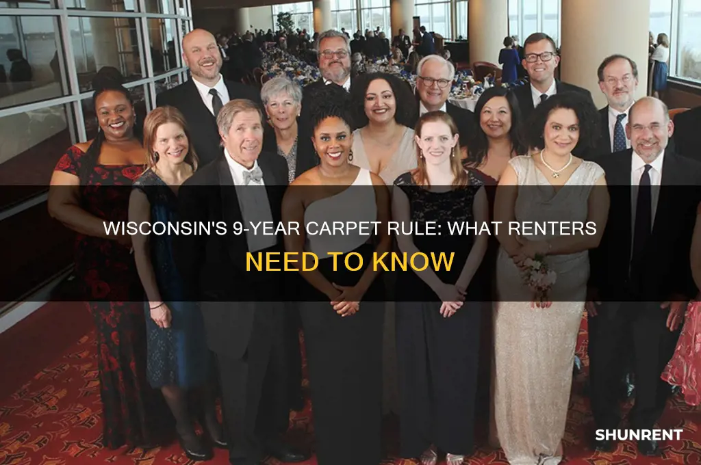when renting for 9 years law on carpet wisconsin