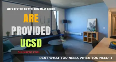 UCSD PC West Rentals: Chair Count and What to Expect