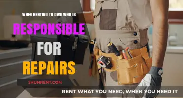 Rent-to-Own Repairs: Who's Responsible for Fixing What?