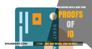 Renting with Debit Card? Essential ID Proofs You Need to Provide