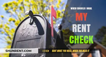 Timely Rent Payment: A Guide to Mailing Your Check