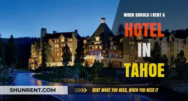 Best Time to Rent a Hotel in Tahoe: Tips for Travelers