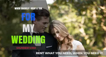Perfect Timing: When to Rent Your Wedding Tuxedo Stress-Free