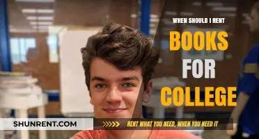 Smart Savings: The Optimal Timing for Renting College Books