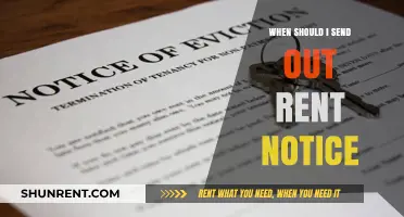 Navigating Tenant Communications: The Optimal Timing for Rent Notices
