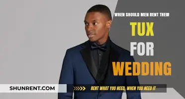 When Should Men Rent Tuxedos for Weddings: A Practical Guide