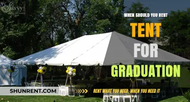 Tent Rentals for Graduation: Timing Your Reservation Perfectly