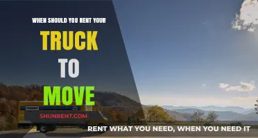 Renting Your Truck for Moving: Timing Tips for a Smooth Transition