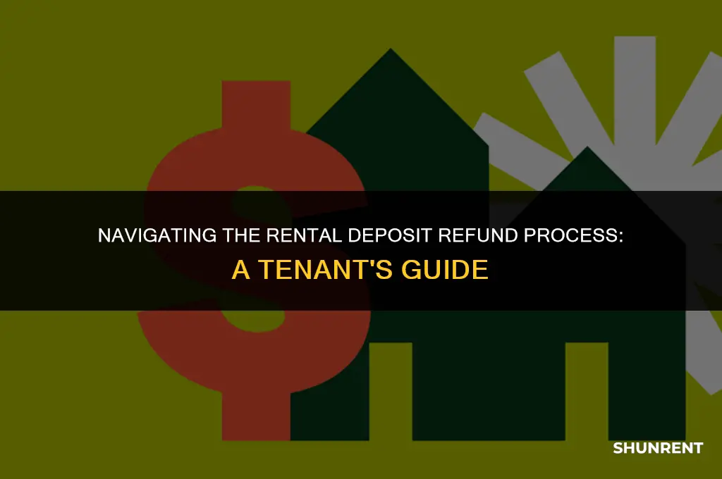 when to ask for rent deposit back