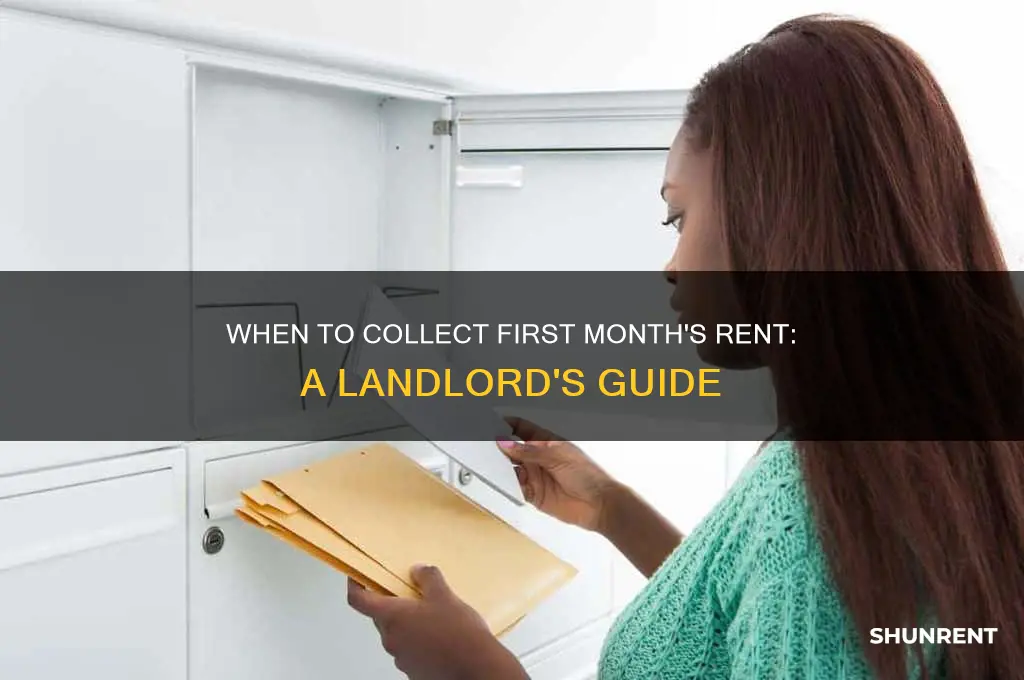 when to collect first month