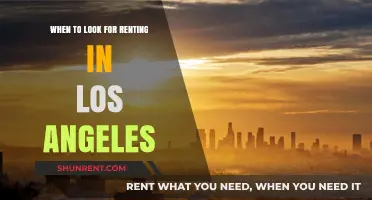 Best Time to Rent in LA: Tips for Los Angeles Rentals