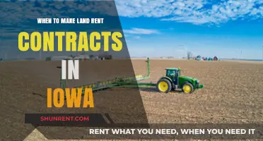 Iowa Land Rent Contracts: Timing and Key Considerations for Success