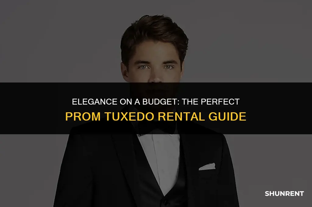 when to rent a tux for prom