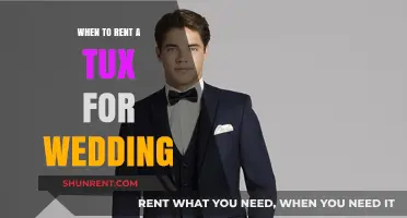 Elegance on a Budget: The Perfect Timing to Rent Your Wedding Tux