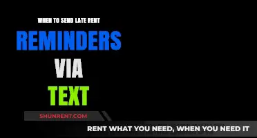 Effective Timing for Sending Late Rent Reminders via Text Message