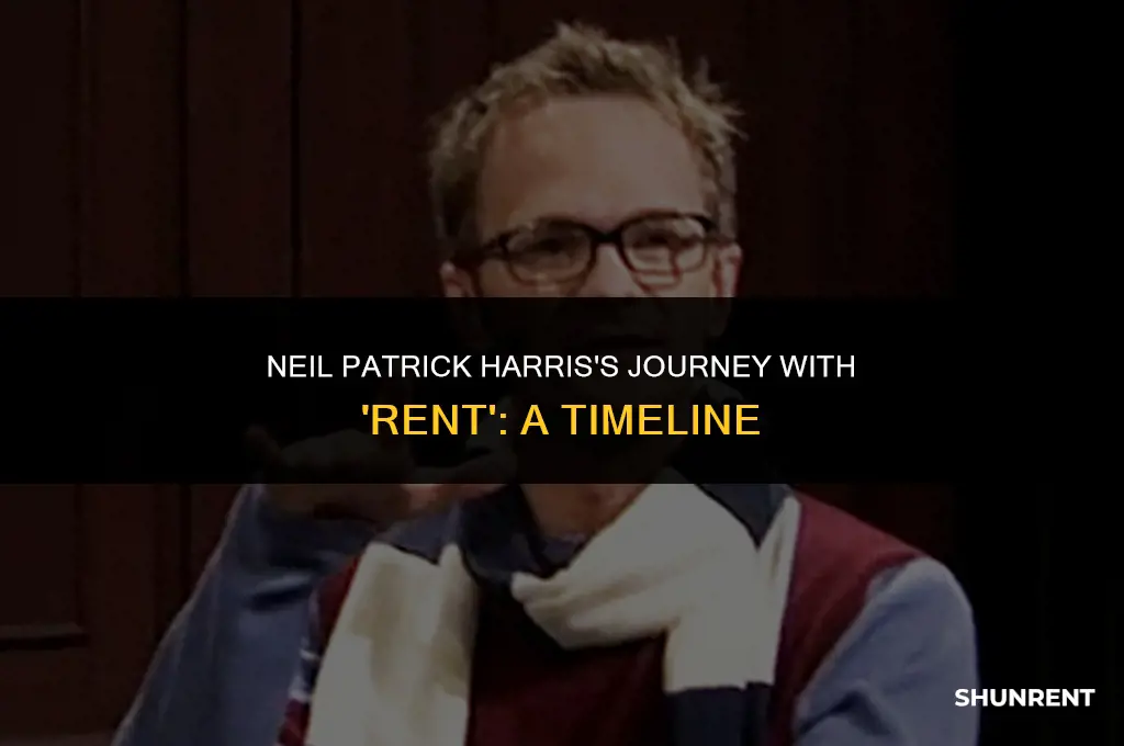 when was neil patrick harris in rent