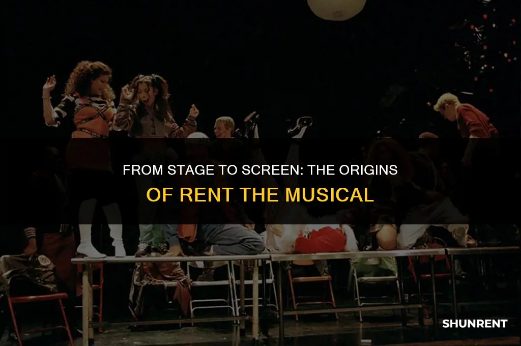 when was rent the musical first produced