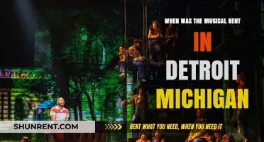 Detroit's Rent Musical: A Look Back at Its Arrival